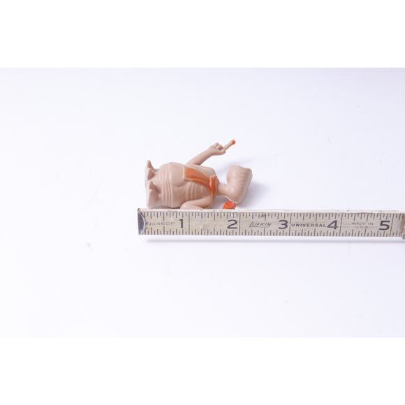 ET, The Extra-Terrestrial, Alien with Red Phone, Red Scarf, PVC Figure, 2 1/4", - Picture 3 of 3